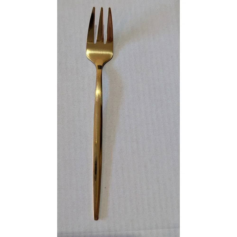 Unbranded‎ Gold Stainless Steel Large Set 72 Flatware Spoons, Forks (3 sizes)